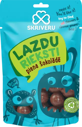 Röstitud sarapuupähklid piimašokolaadis 120g