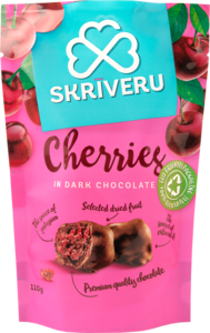 Kirsid tumedas šokolaadis 110g