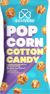 Suhkruvatimaitseline karamelliseertitud popkorn 120g