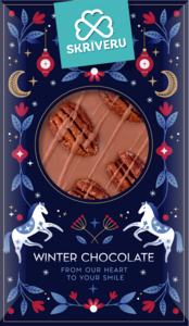 Piimašokolaad pekanipähklitega, 90 g