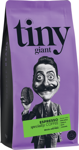 Espresso segu, Brasiilia ja Kolumbia 1kg