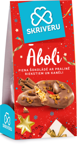 Õunad piimašokolaadis pralineepähklite ja kaneeliga