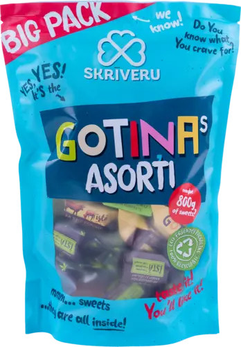 Suur lehmakommide assortii 800g
