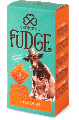 Fudge with salt "Fleur de sel"