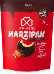Martsipan tumedas šokolaadis