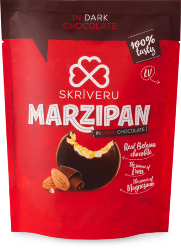 Martsipan tumedas šokolaadis