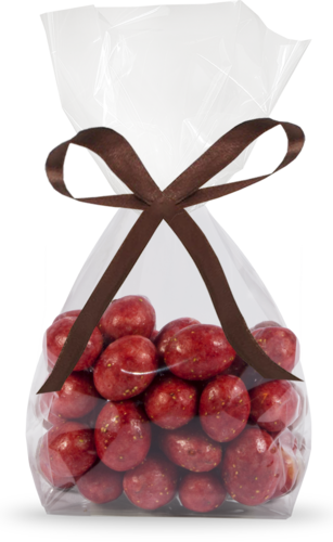 Mandlid ja maasikad valges šokolaadis 150g