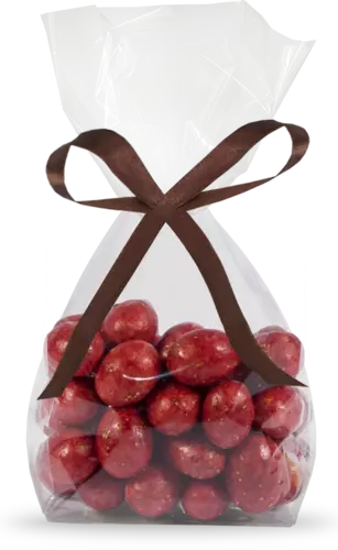 Mandlid ja maasikad valges šokolaadis 150g