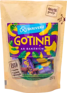 "Skriveru Gotina" lehmakommid banaanidega 250g
