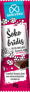 Tume šokolaad krõbeda kinoaga 30g