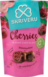 Kirsid tumedas šokolaadis 110g